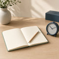 An open notebook for a one-hour private lesson